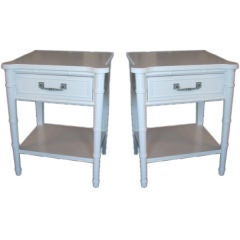 Pair of Restored Old Florida Side Tables