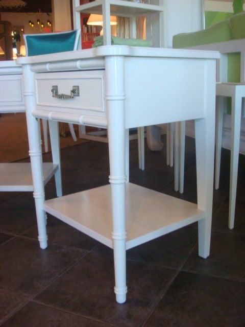 American Pair of Restored Old Florida Side Tables