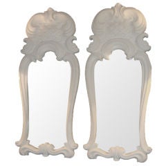 Pair of Dorothy Draper Style Mirrors