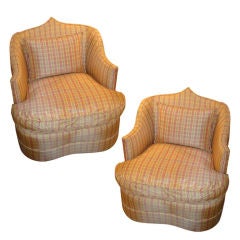Pair of  Widow's  Peak Chairs