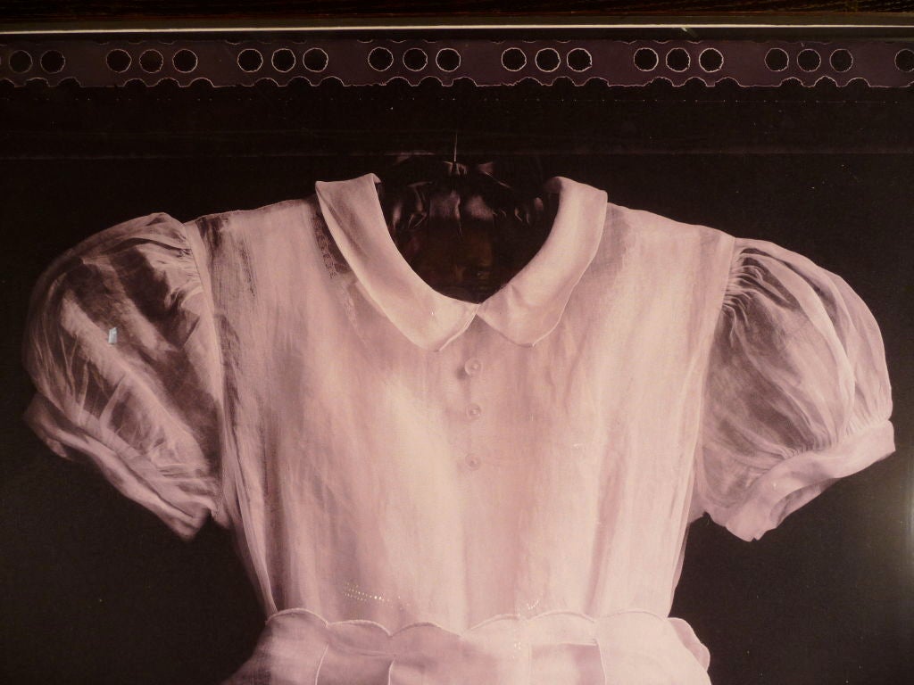 Large Format Photo Of Child's Dress