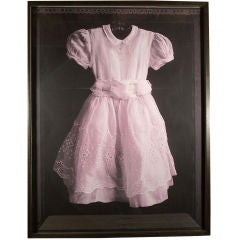 Large Format Photo Of Child's Dress