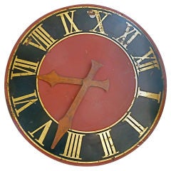 Wonderful !9th C. French Monumental Clock Face