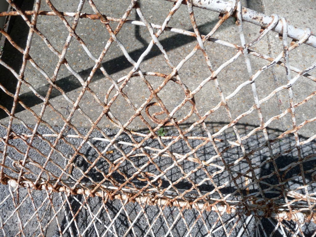 Rare French Wire Recamier