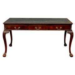 Antique George III Style Mahogany Library Table