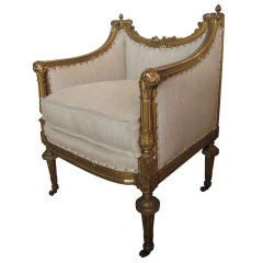 Petite Gilded Chair