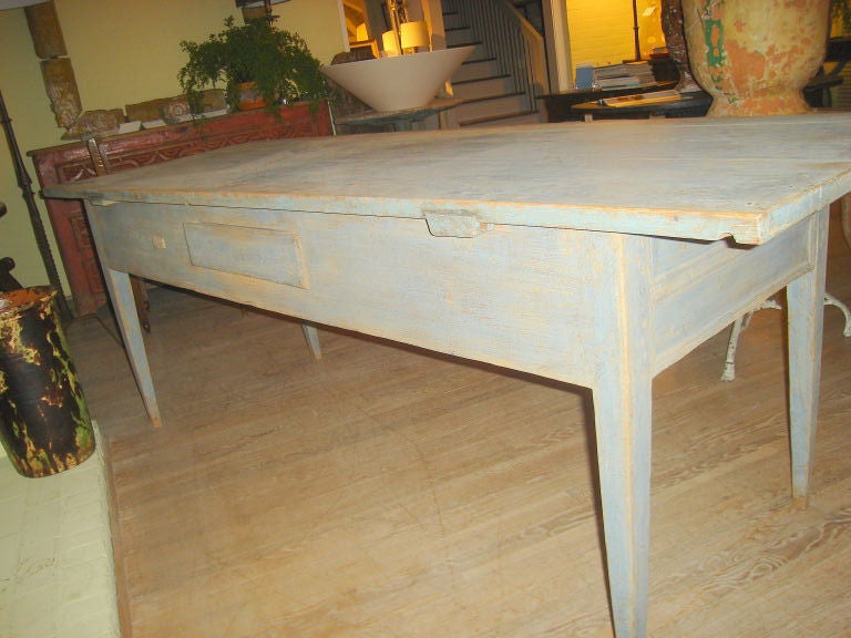 Swedish Gustavian Painted Table 2