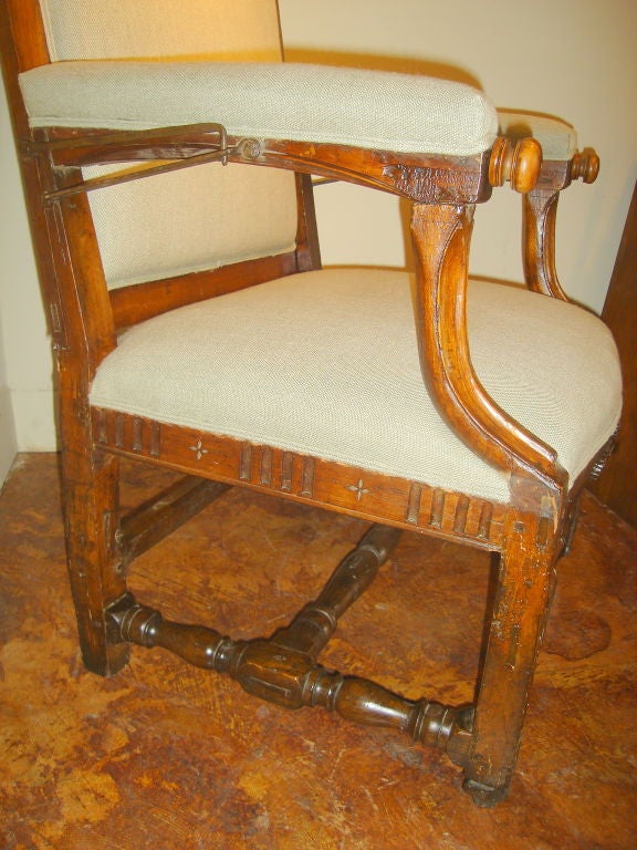 18th. Century French Chaise Malade In Excellent Condition For Sale In Houston, TX