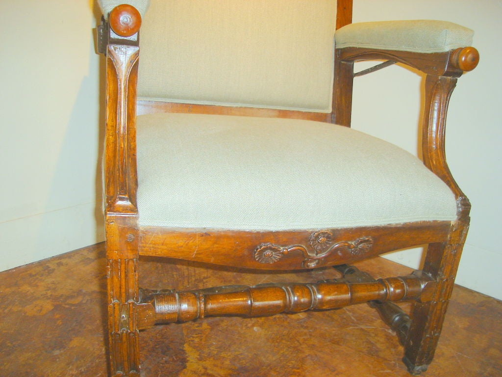 18th Century 18th. Century French Chaise Malade For Sale