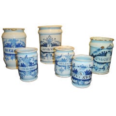 Antique 18th.Century Apothecary Jars