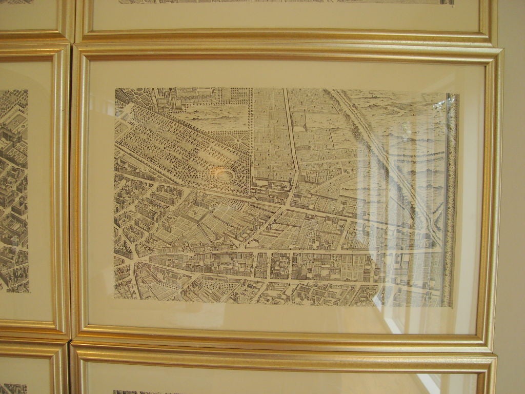 French 19th.C. Plan of Paris