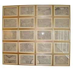 19th.C. Plan of Paris