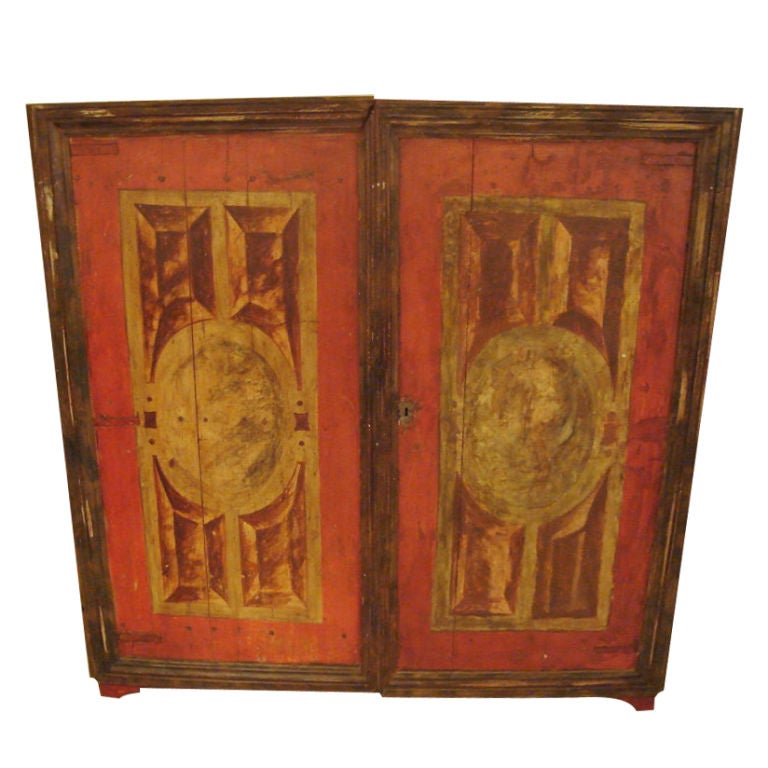 Pair of Spanish Cabinets For Sale