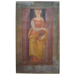 Pair Late 15th / Early 16th c. Italian Frescoes