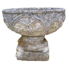 19th c. French Stone Garden Urn