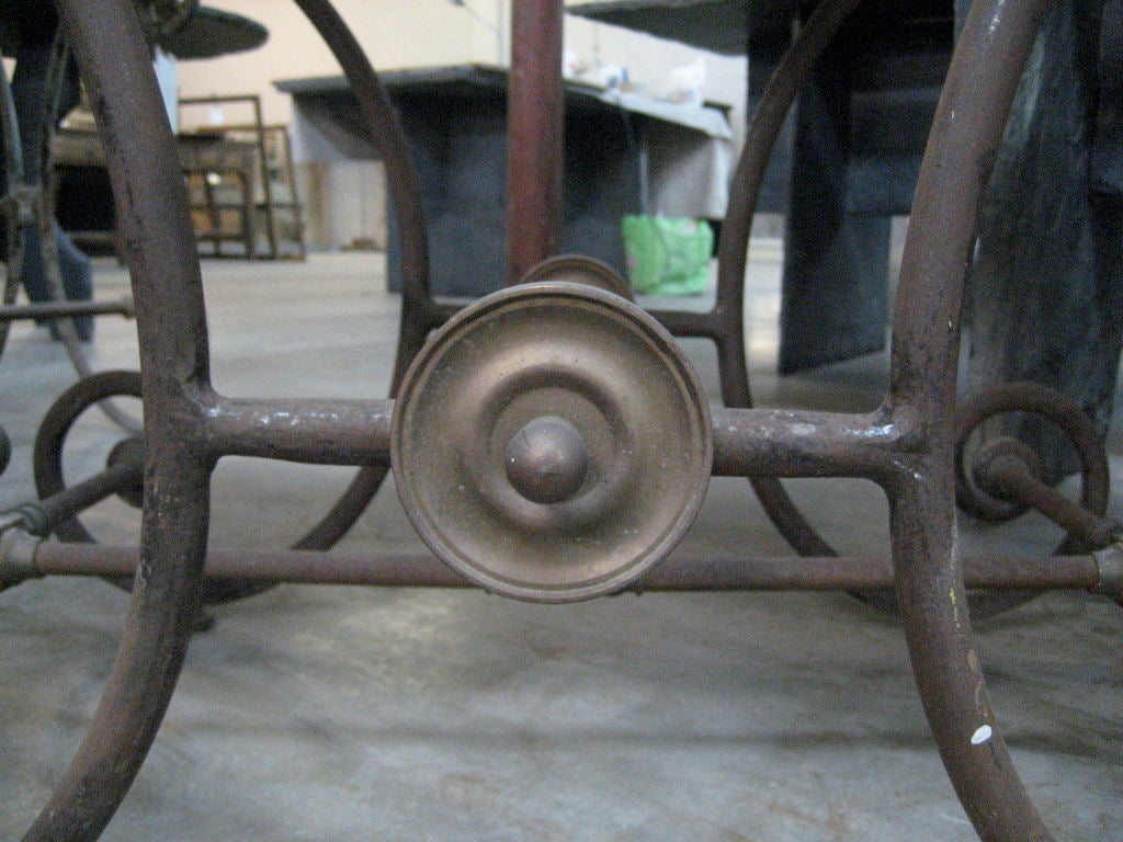 Marble 19th Century Butcher's Table