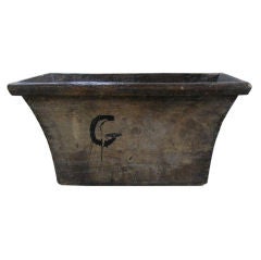 Wooden Trough, circa 1900