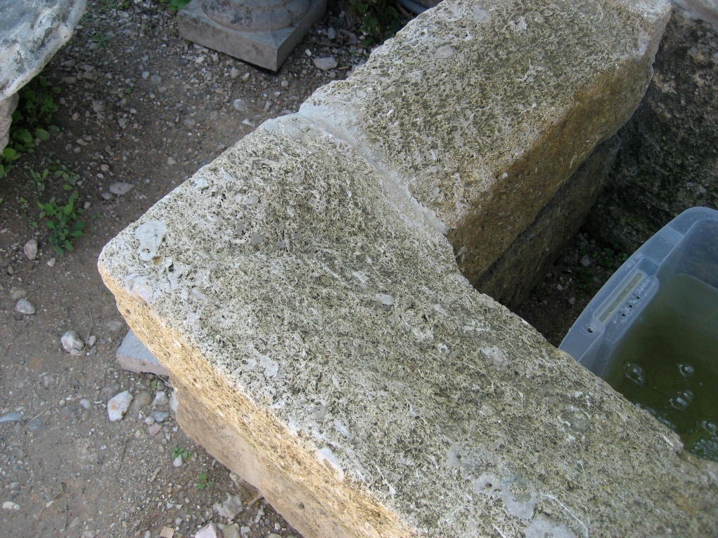 19th Century Provençal Stone Fountain made from Reclaimed Stone Elements