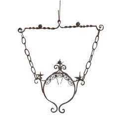 Tuscan Iron Chandelier