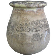 Early 19th c. Provençal Small Biot Jar