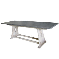 Stone Top Table from an Atelier in the Catalan Region