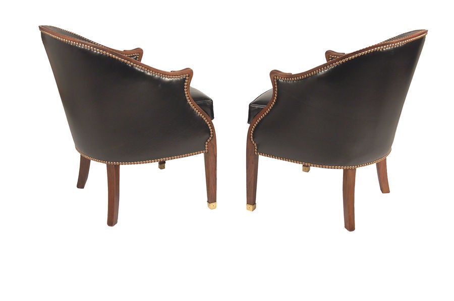 American Pair of Occasional Chairs