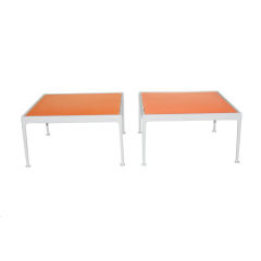 Pair of Outdoor Tables by Richard Schultz