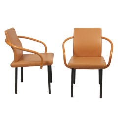 Pair of Mandarin Armchairs by Ettore Sottsass
