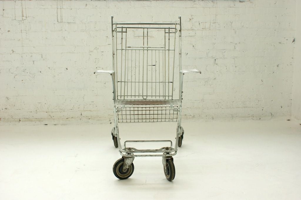 Tom Sachs Shopping Cart Chair In Good Condition In Chicago, IL