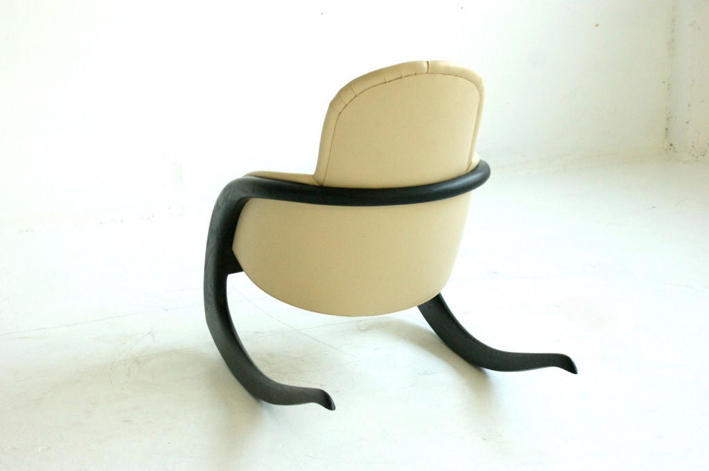 American Wendell Castle Crescent Rocker