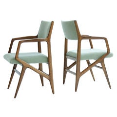 Pair Armchairs by Gio Ponti