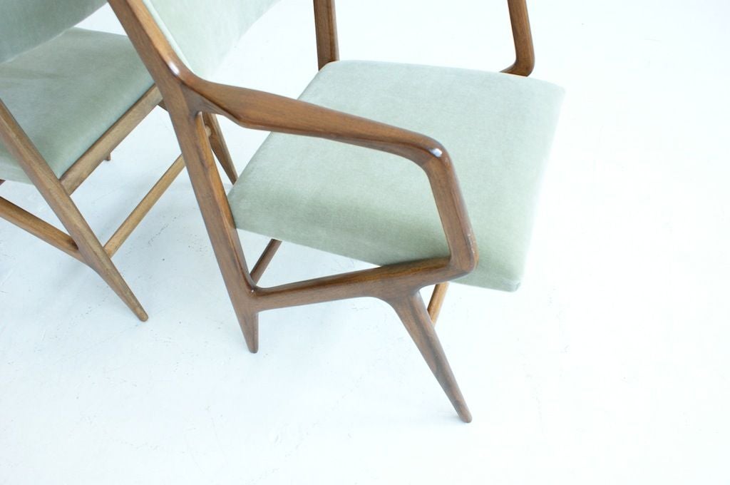 Pair Armchairs by Gio Ponti 1