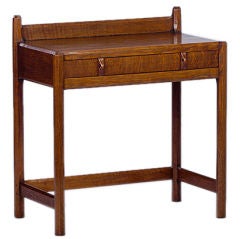 Antique Oak Writing Table designed by Gordon Russell