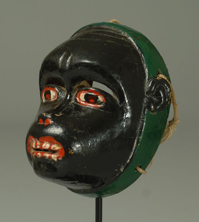 vintage monkey mask