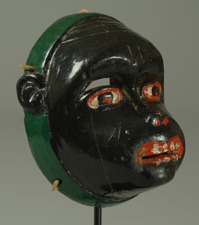Mid-20th Century A good Vintage Guatemalan Monkey Mask