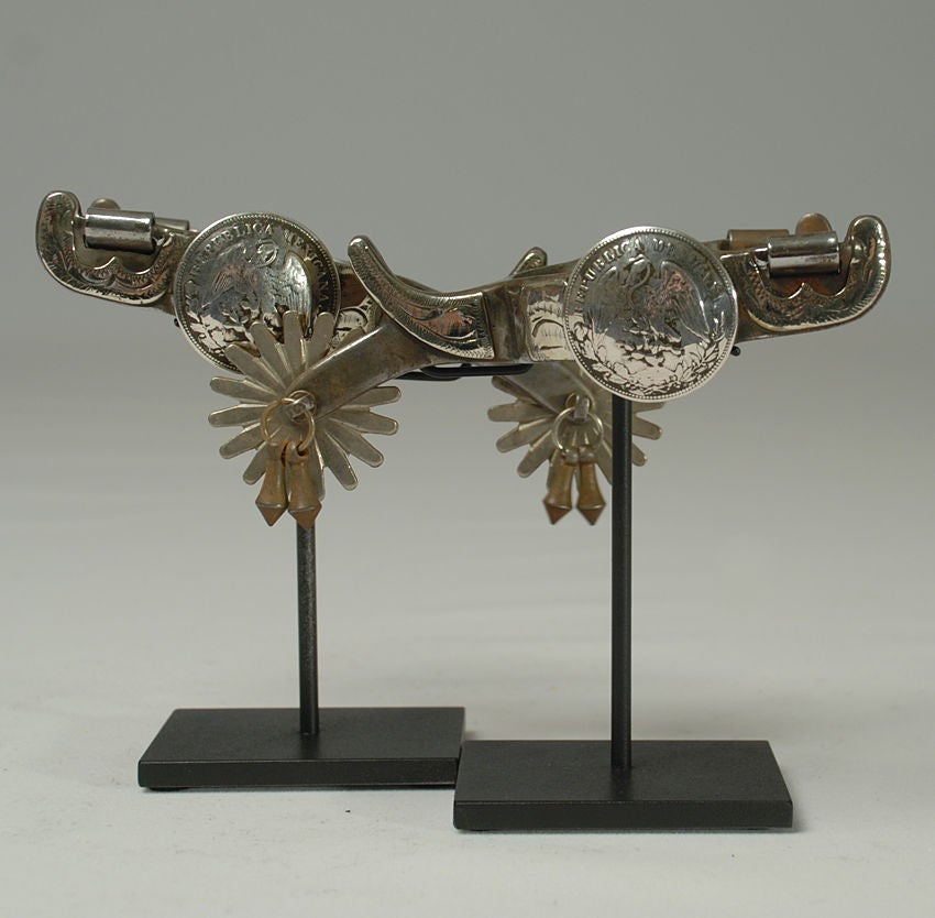 Fine Antique Mexican Charro Spurs