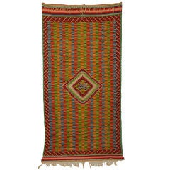 A Superb Antique Mexican Saltillo Serape