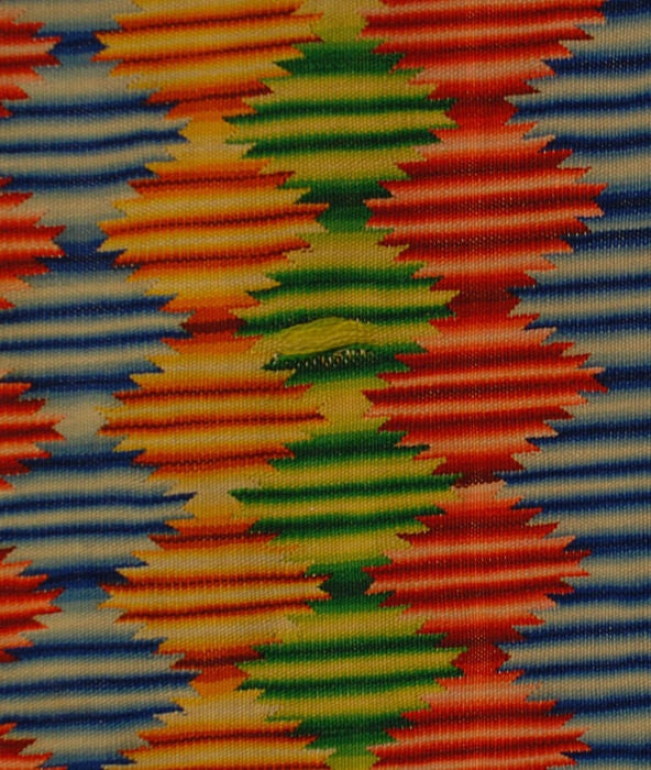 A Superb Antique Mexican Saltillo Serape 2