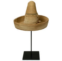 Very Rare Late 19th Century Mexican Sombrero