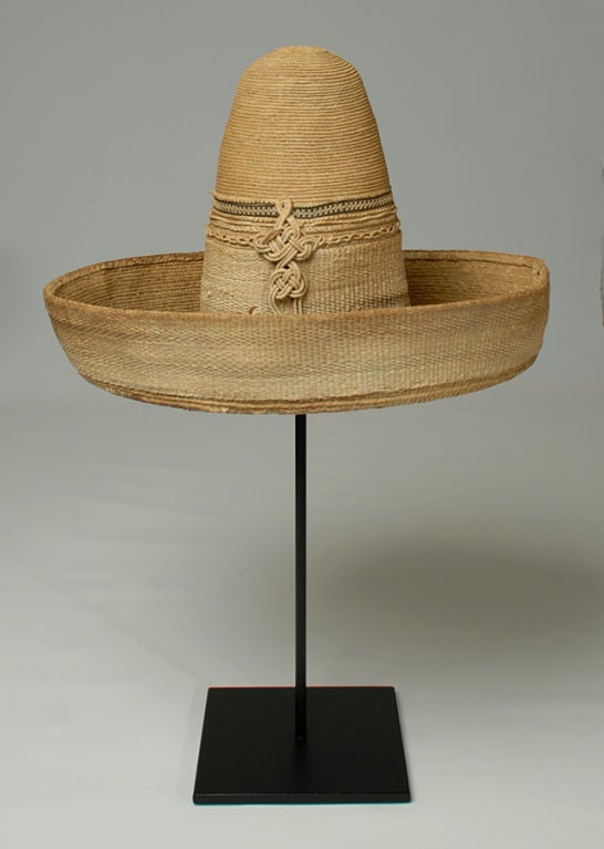 Very Rare Late 19th Century Mexican Sombrero 1