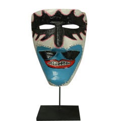 Vintage Mexican Card Face Mask