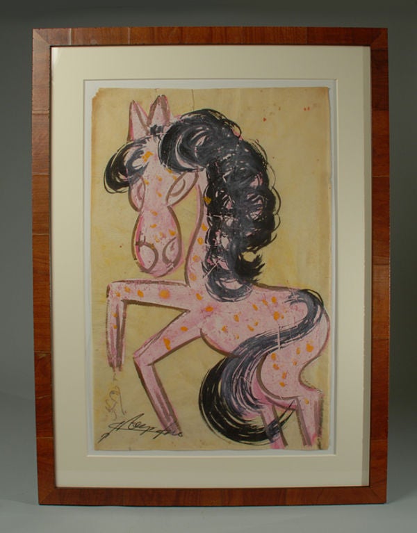 Rare Signed Chucho Reyes Caballo