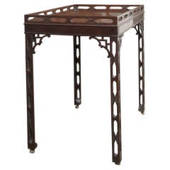 An Irish mid 18th Century Silver Table