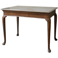 A George II walnut Side Table