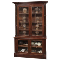 A Regency mahogany and brass mounted Library Bookcase