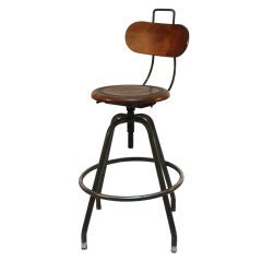 Swivel Industrial Stool