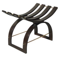 Slatted Knights Bench by Harvey Probber