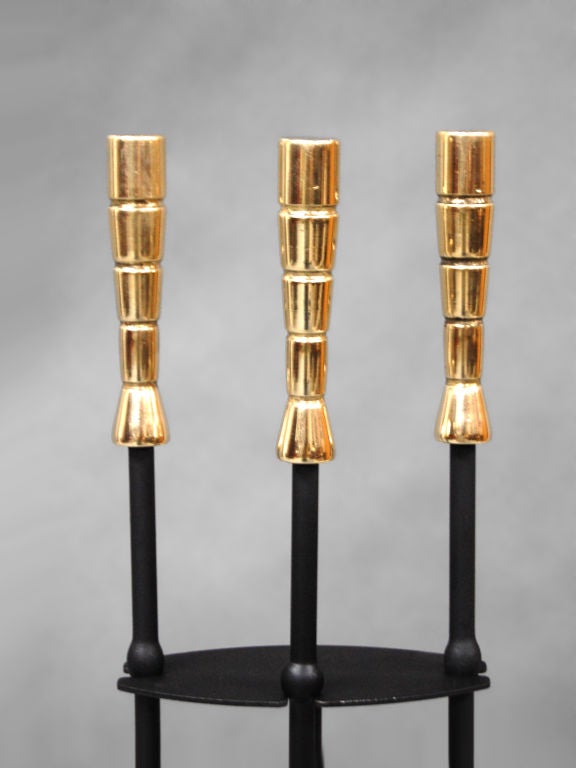 Modernist Fireplace Tools