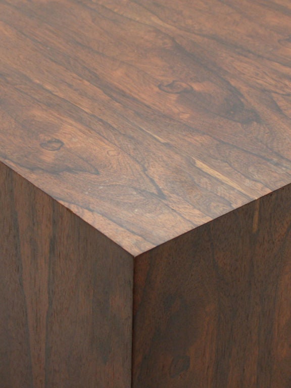 wooden cube coffee table