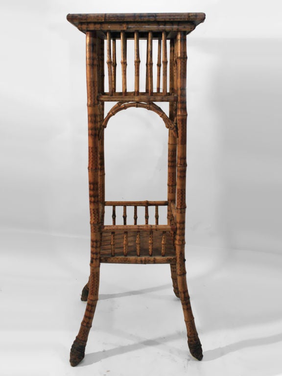 Victorian Bamboo Stand. Sturdy and clean